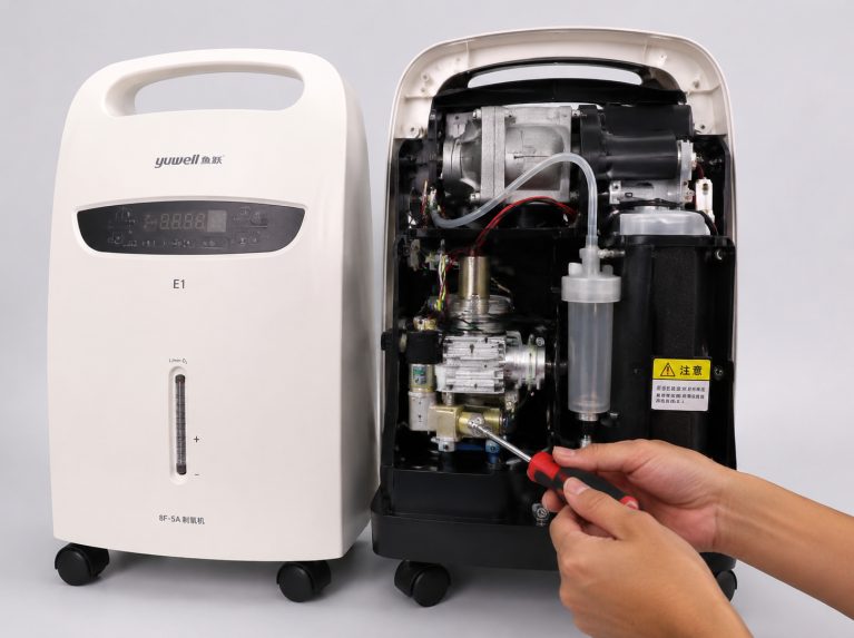 张掖鱼跃制氧机E1/E2/E3/E4故障代码维修